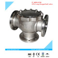 4 Way Stainless Steel Flange Ball Valve (NQ4-2")